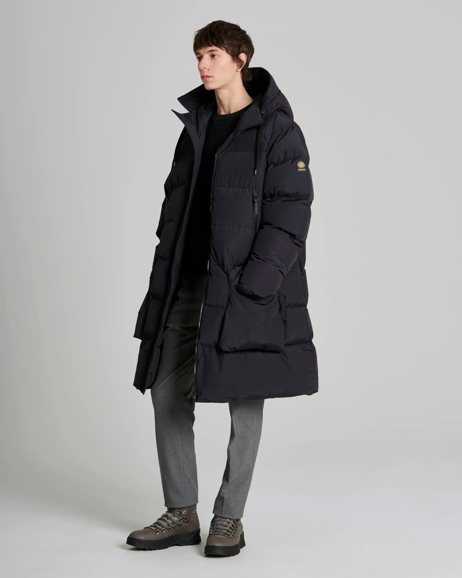 Kanuk Mens Eco *Parka Osaka - Faded Black