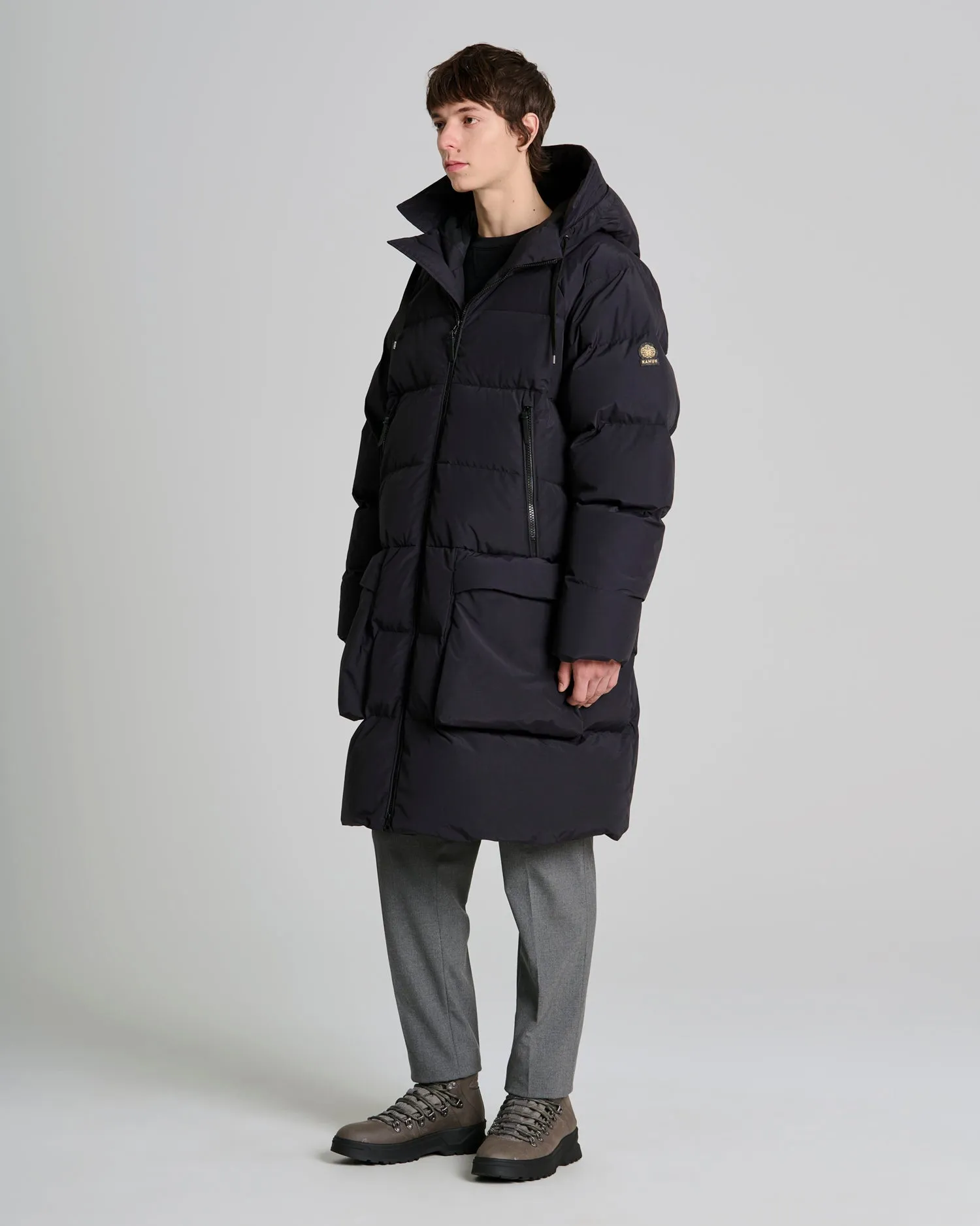 Kanuk Mens Eco *Parka Osaka - Faded Black