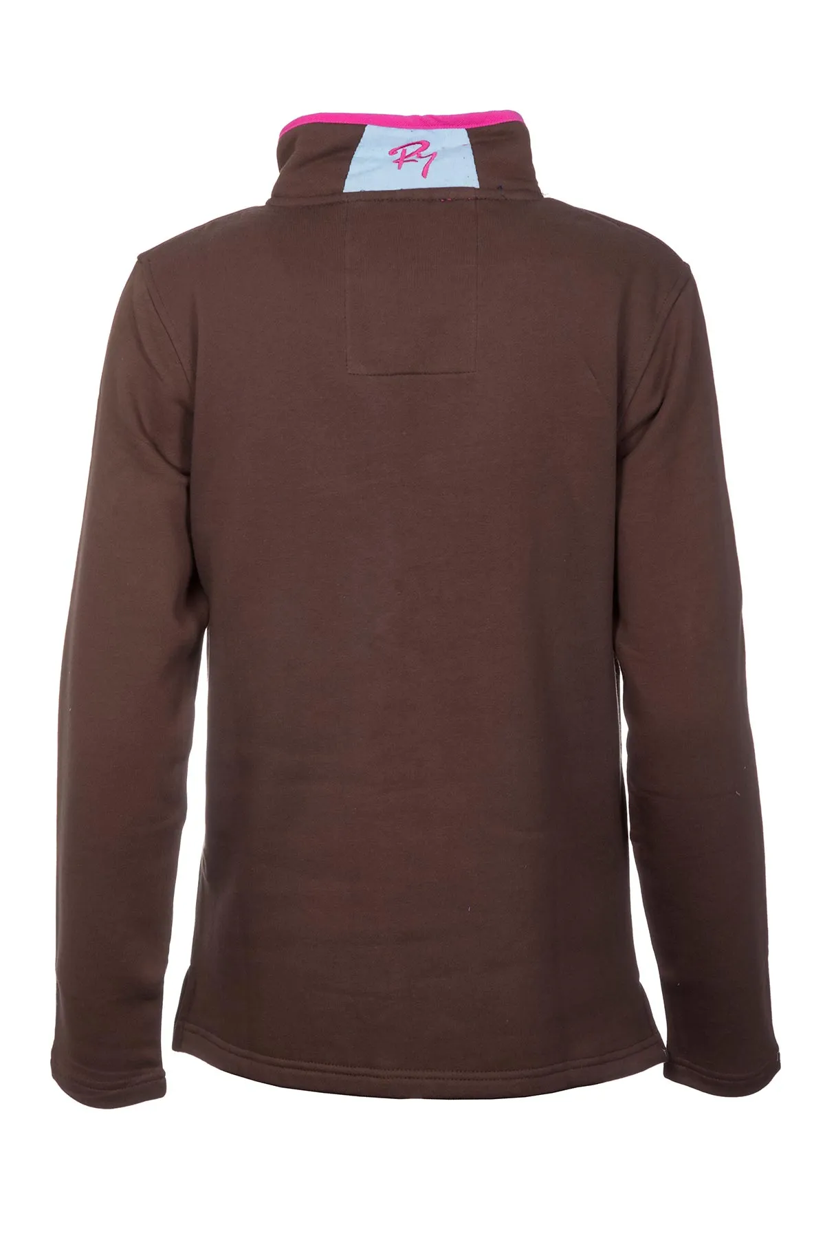 Legacy Button Neck Plain Sweatshirt