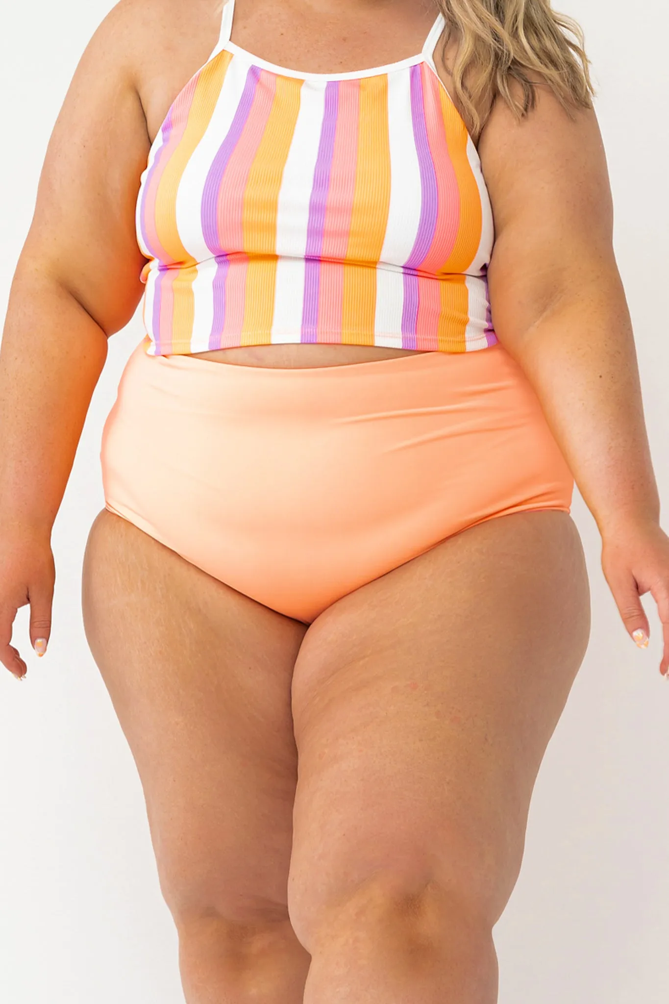 Leisure Reversible Bottom | Sherbet Stripe