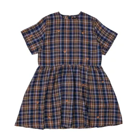 Little Bears Plaid Dress