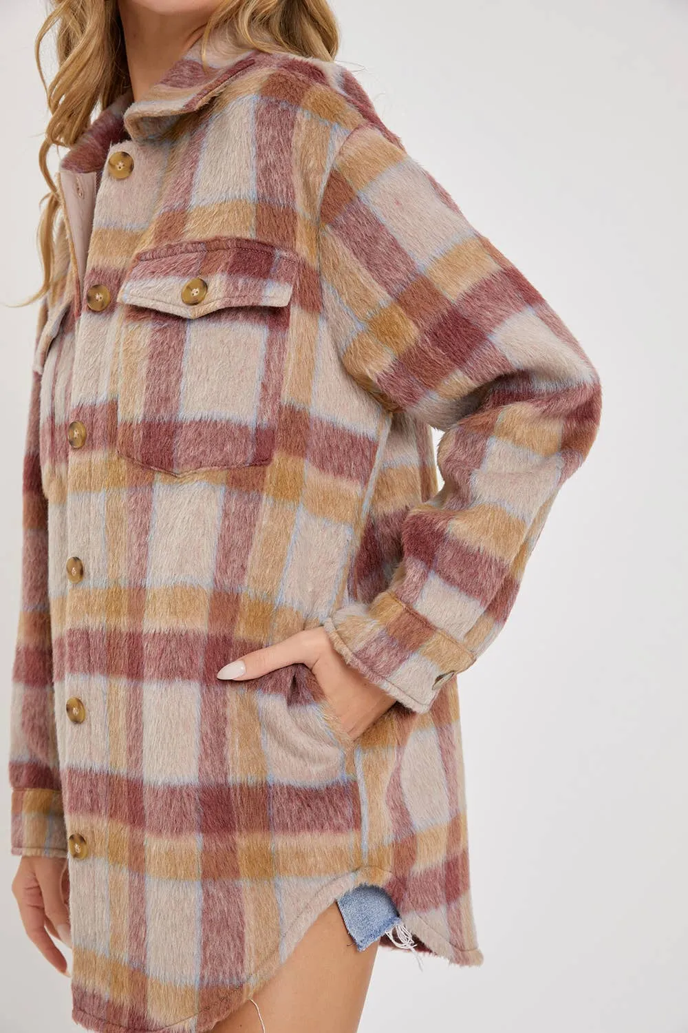 Lolita Plaid Shacket