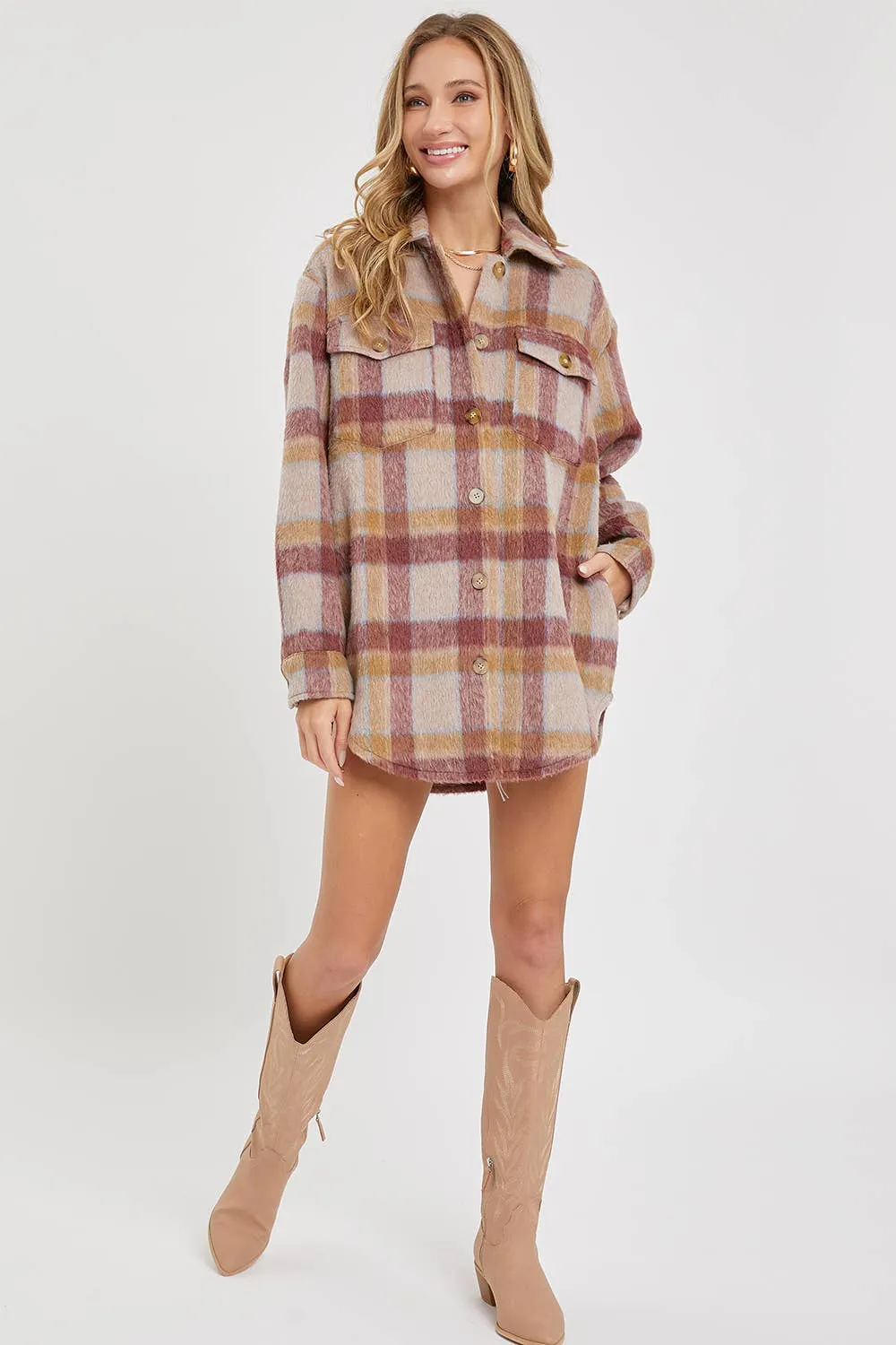 Lolita Plaid Shacket