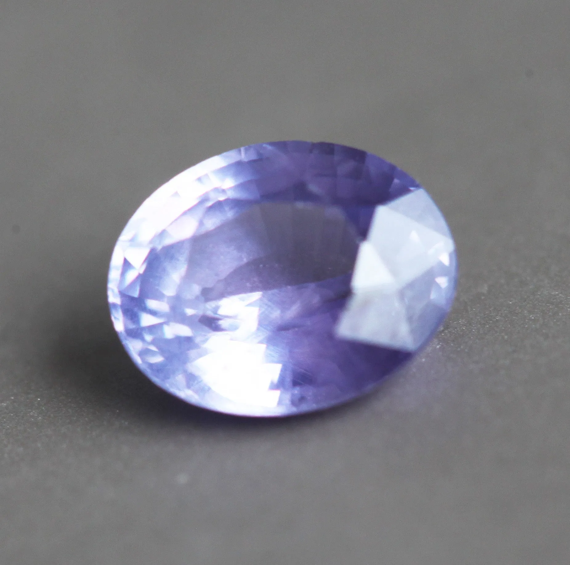 Loose 1.17 Ct Oval Violet Sapphire