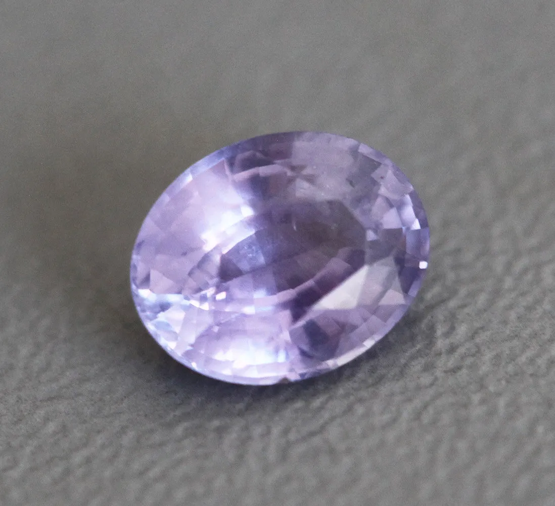 Loose 1.17 Ct Oval Violet Sapphire