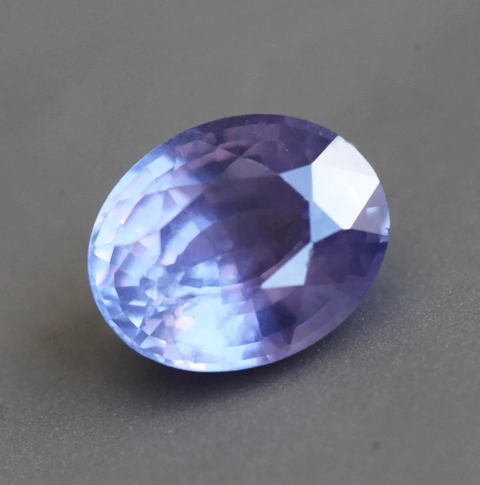 Loose 1.17 Ct Oval Violet Sapphire