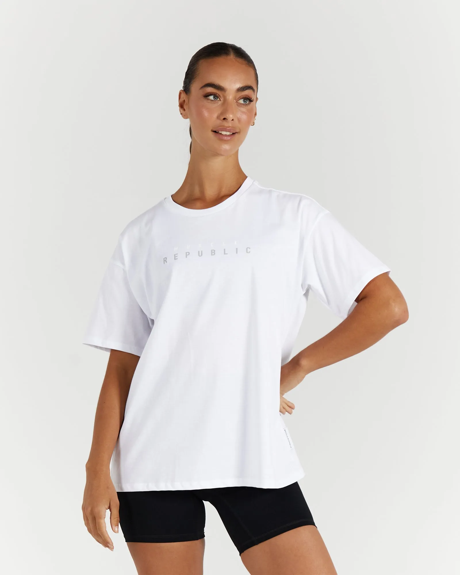 LOOSE TEE - WHITE