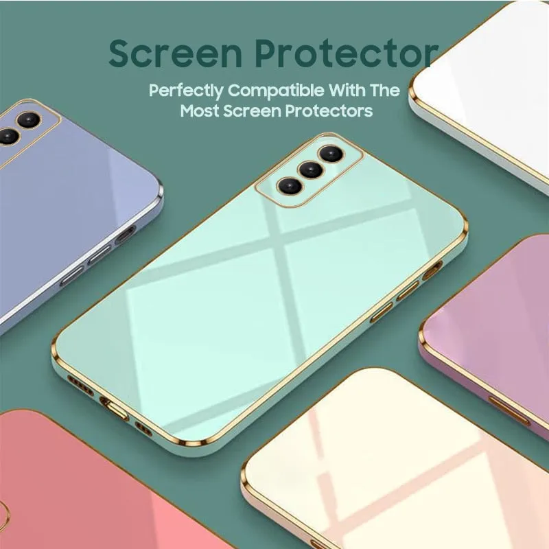 Luxury Electroplated Soft TPU Phone Case For Samsung