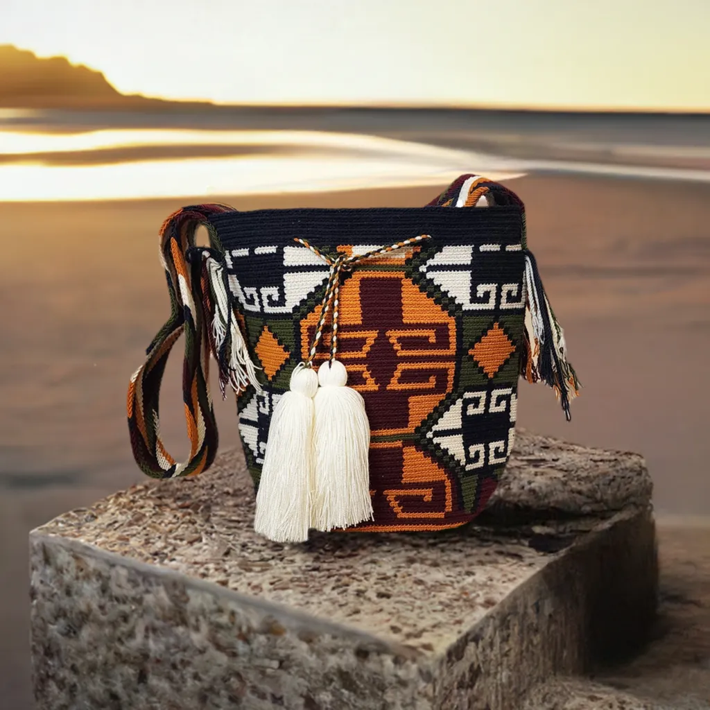 Matilda Large Handmade Wayuu Mochila bag