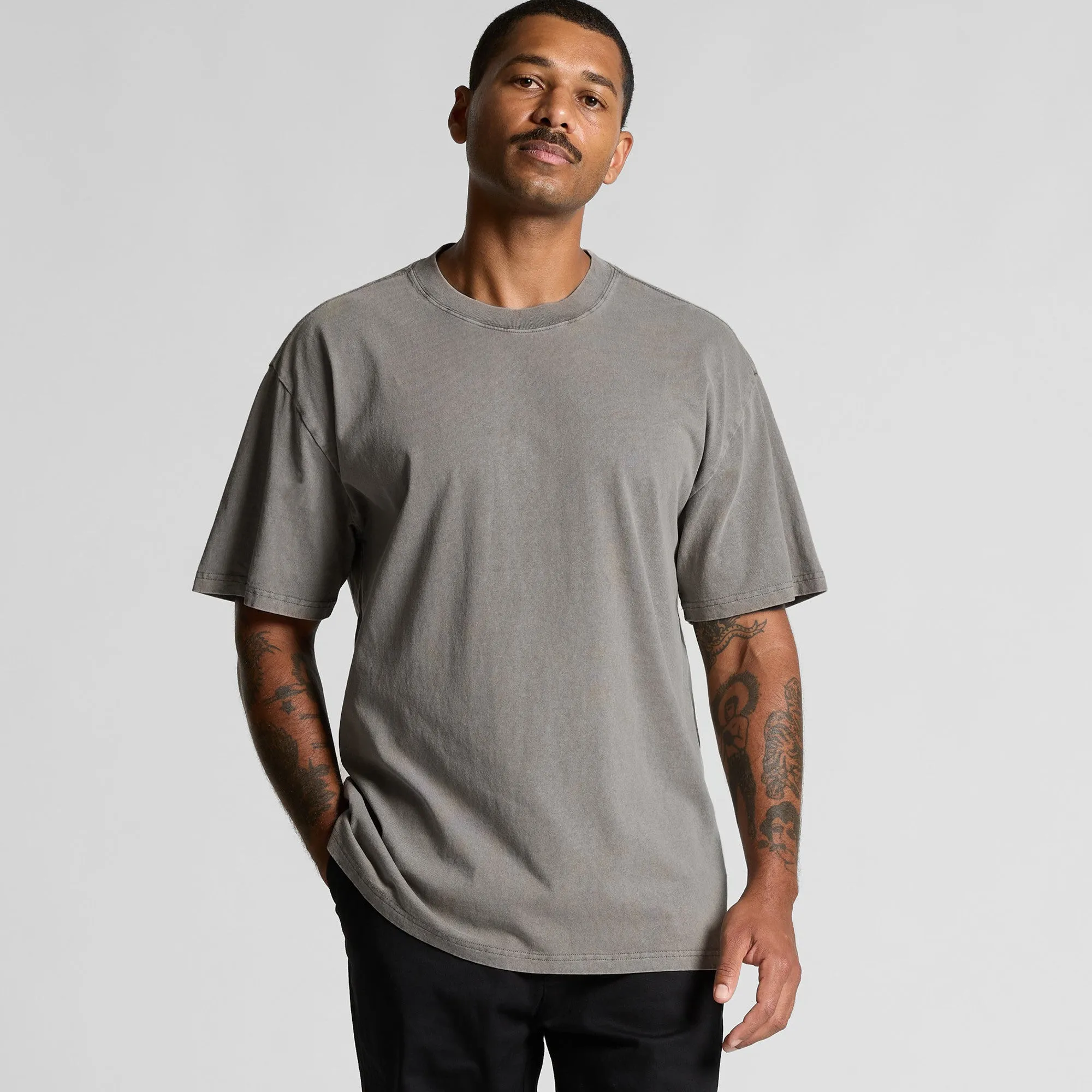 MENS HEAVY FADED TEE - 5082