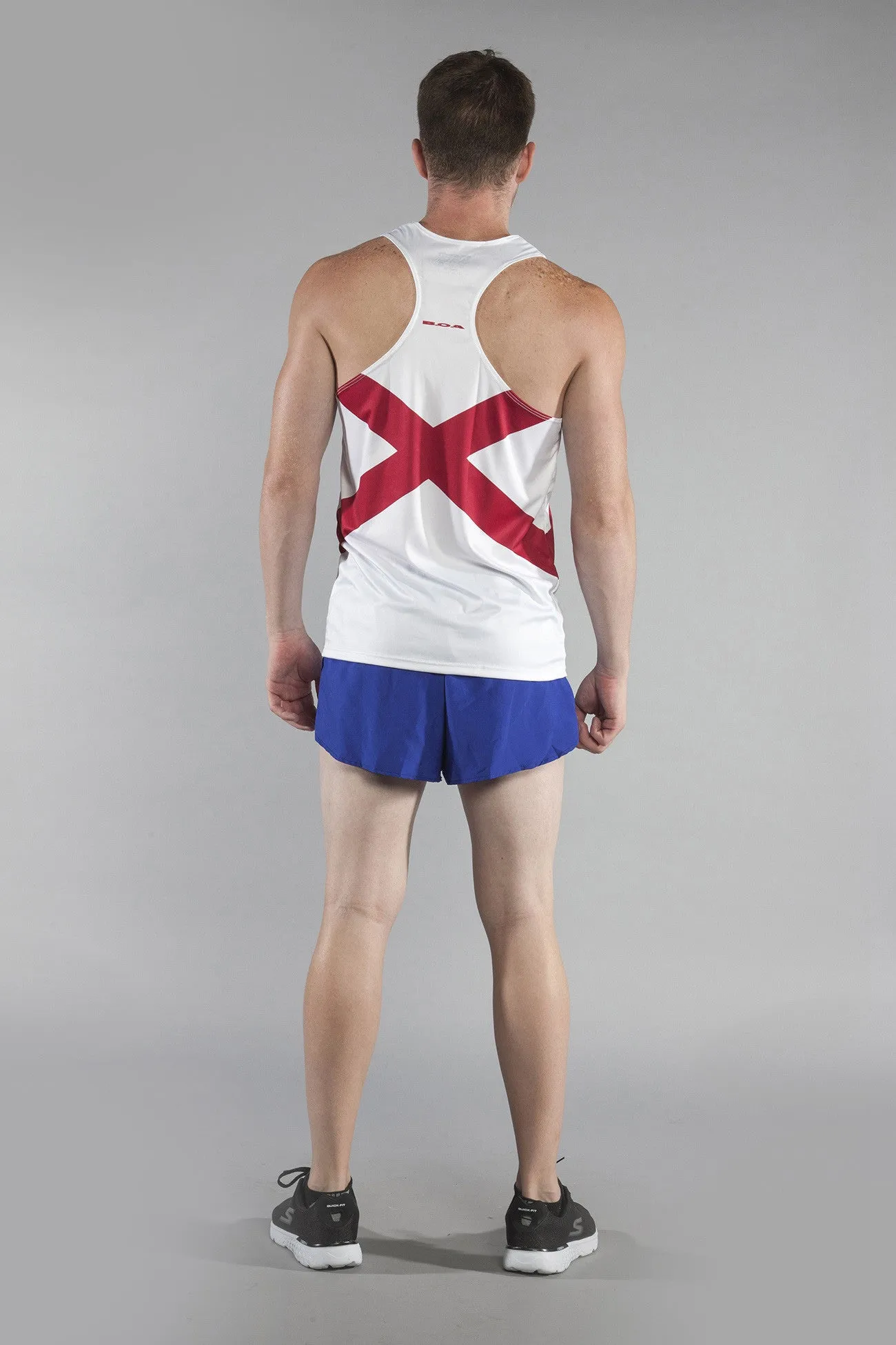 Men's Printed Singlet- Alabama