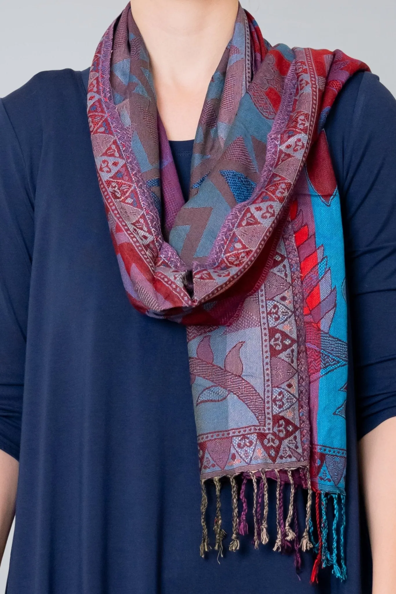 Narrow Printed Scarf