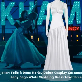 【New Arrival】Xcoser 2024 Joker 2: Folie À Deux Harley Quinn Formal Dress Cosplay Costume Halloween