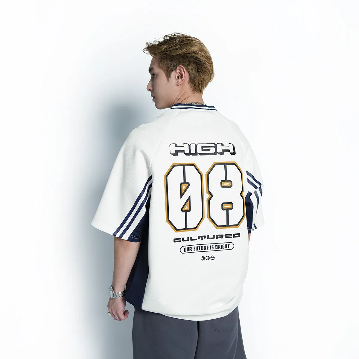 Obsidian Knights Jersey Loose Tee - 1042