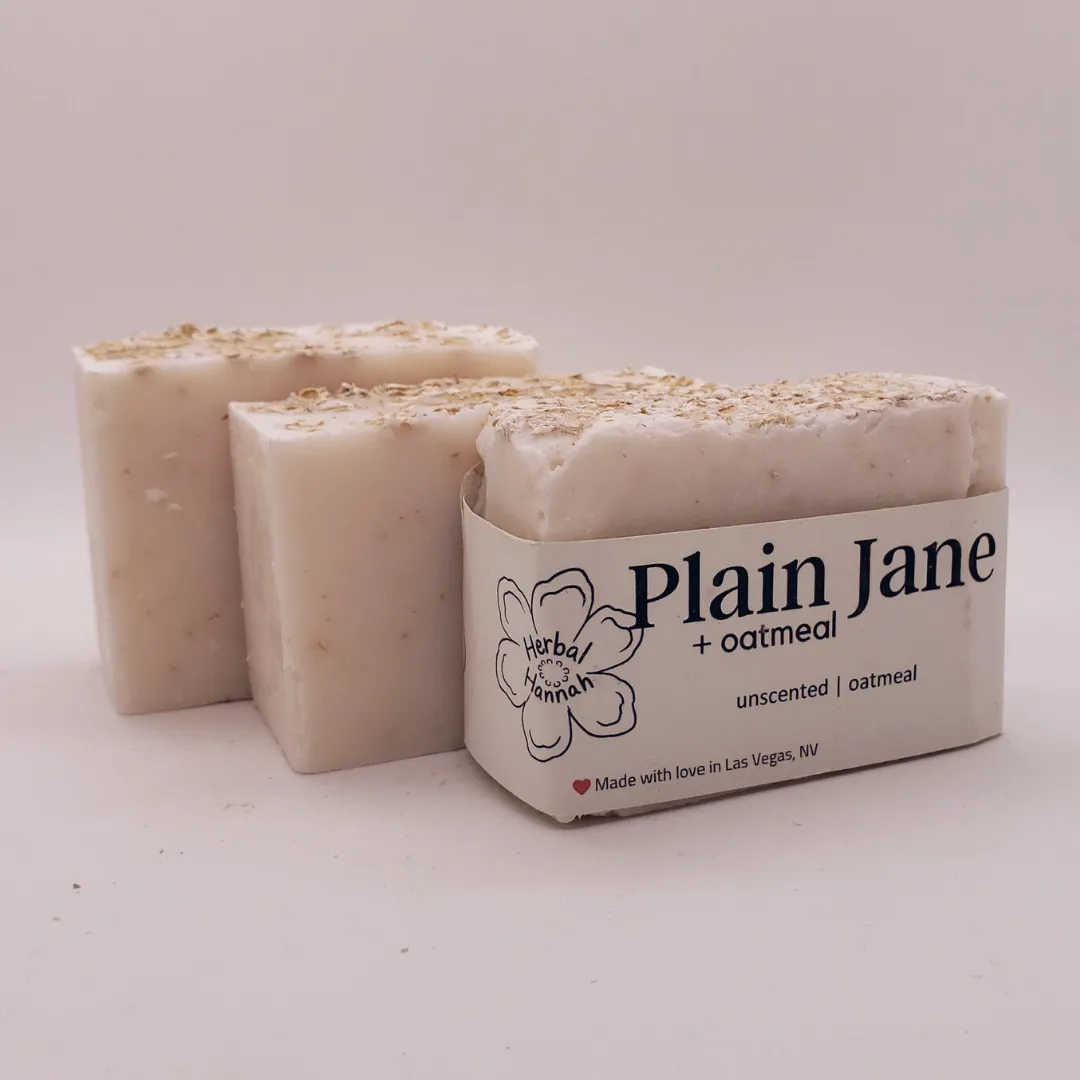 Plain Jane   Oatmeal Natural Bar Soap