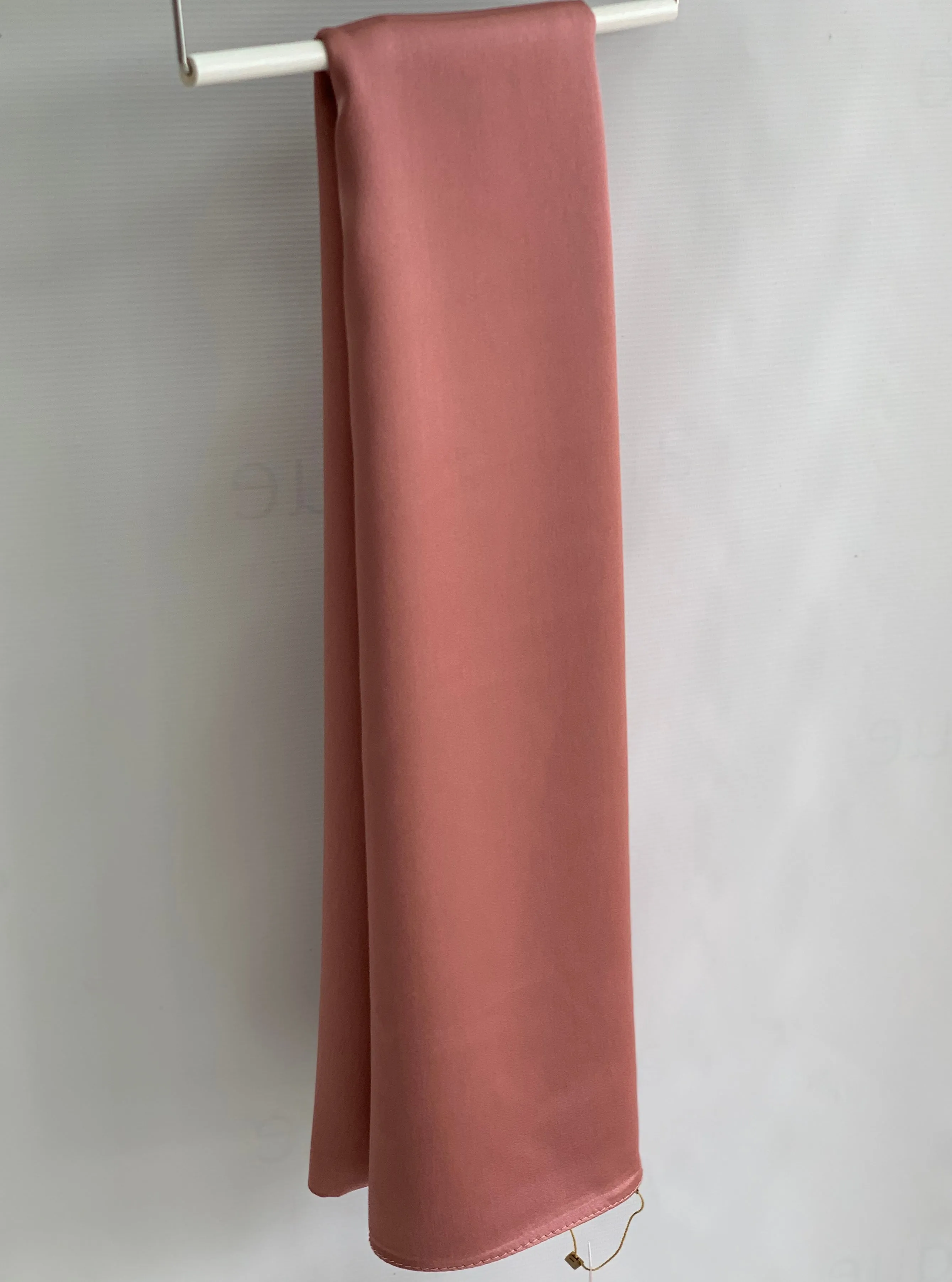 Plain Satin Long Hijab