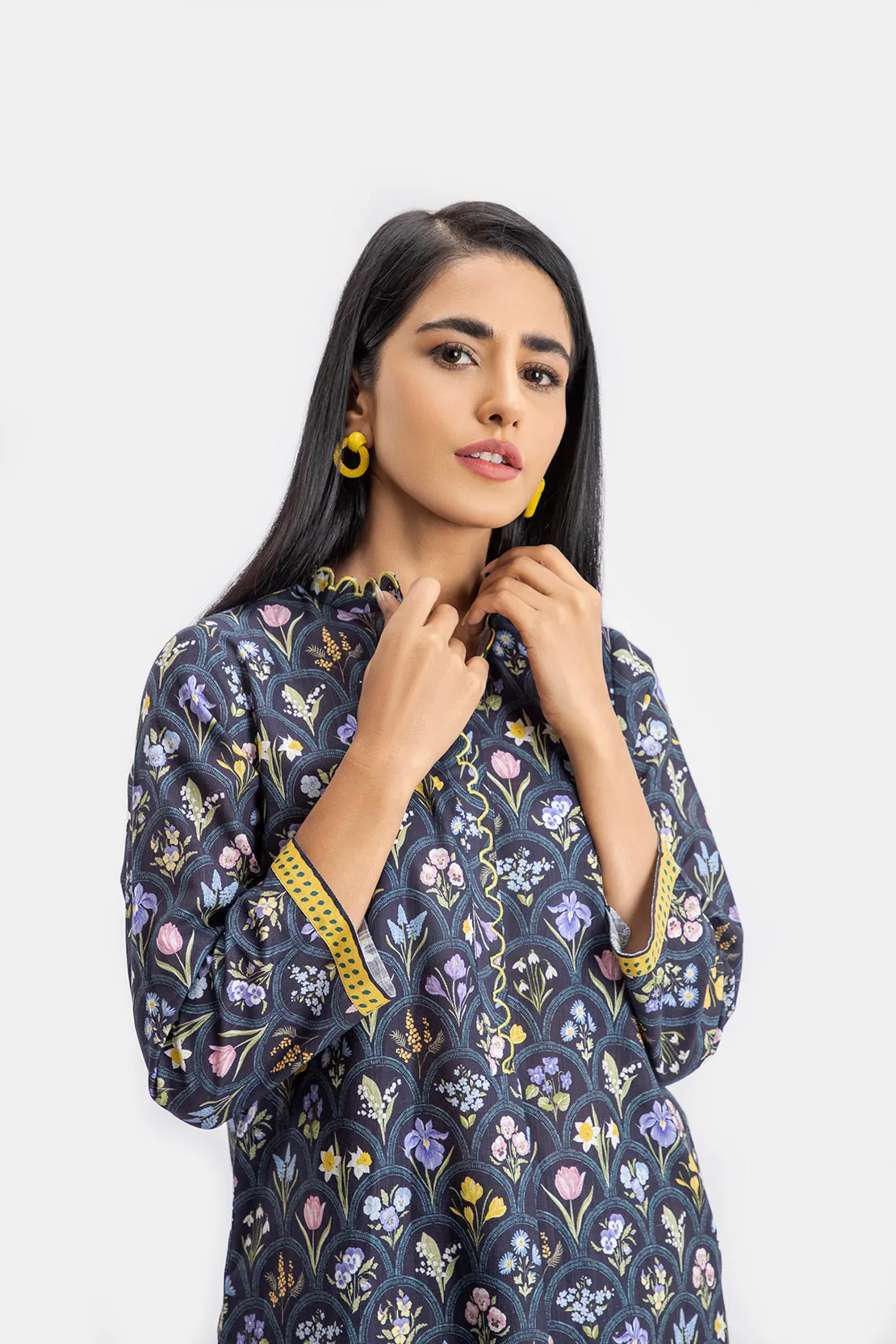 Printed Khaddar - 2 Piece