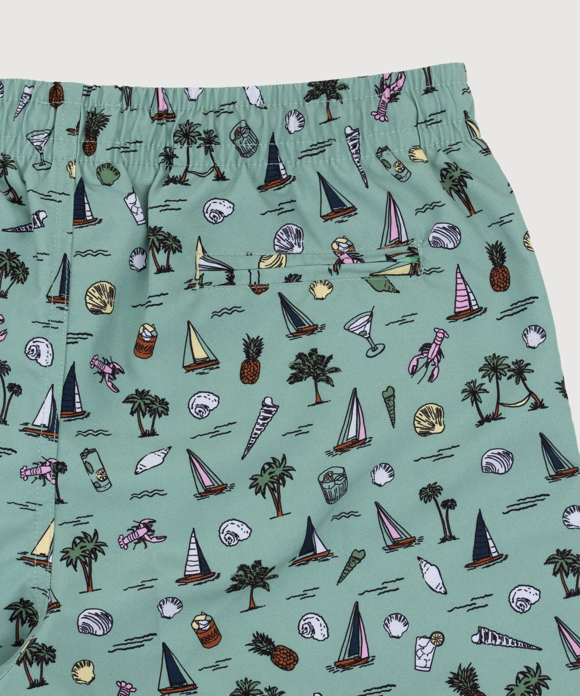 Printed Swim Shorts