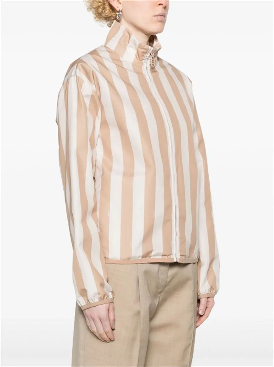 REVERSIBLE STRIPED JACKET