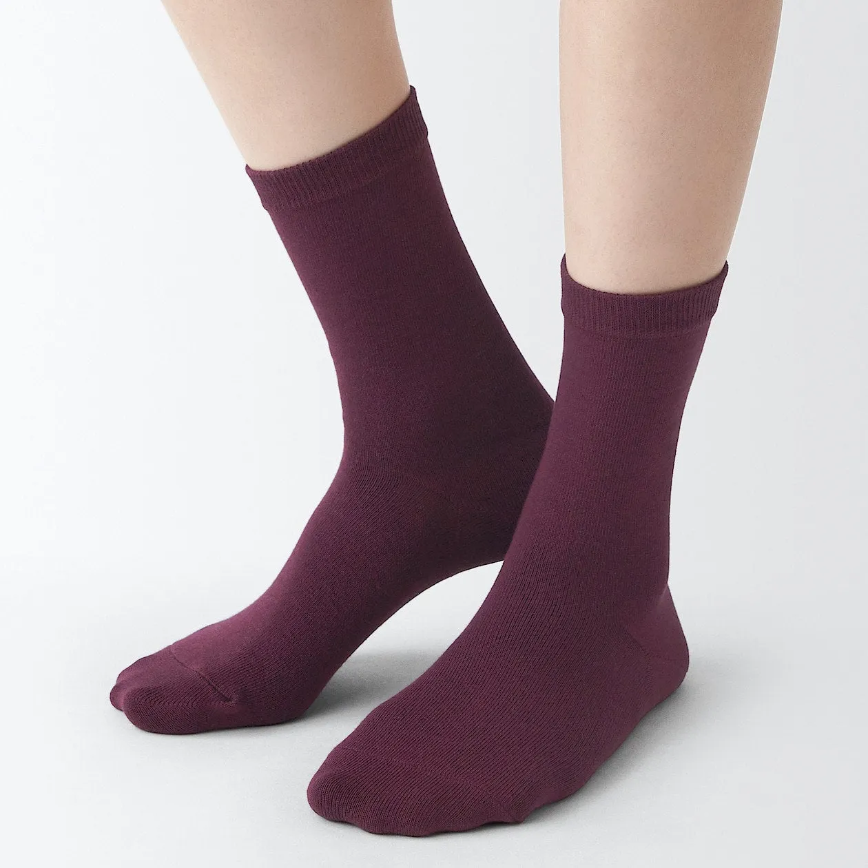 Right Angle 3 Layer Loose Top Socks