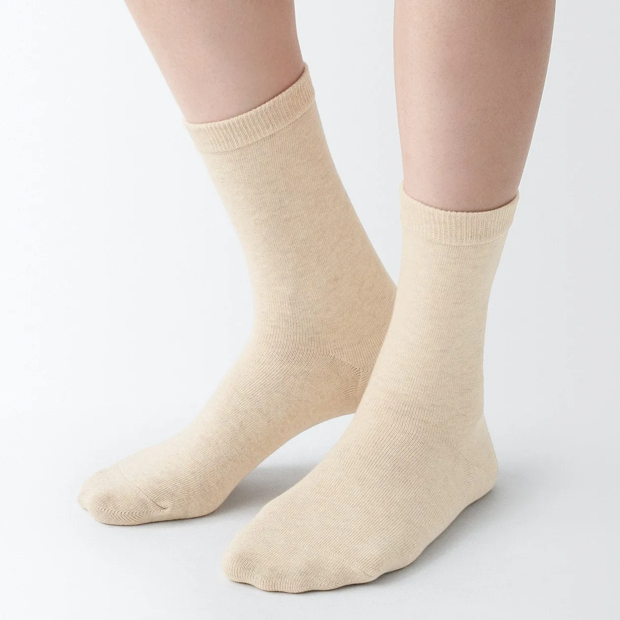 Right Angle 3 Layer Loose Top Socks