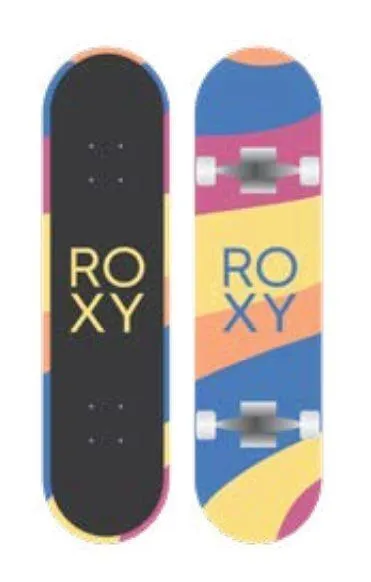 Roxy Sunbeams 7.25  Complete Skateboard