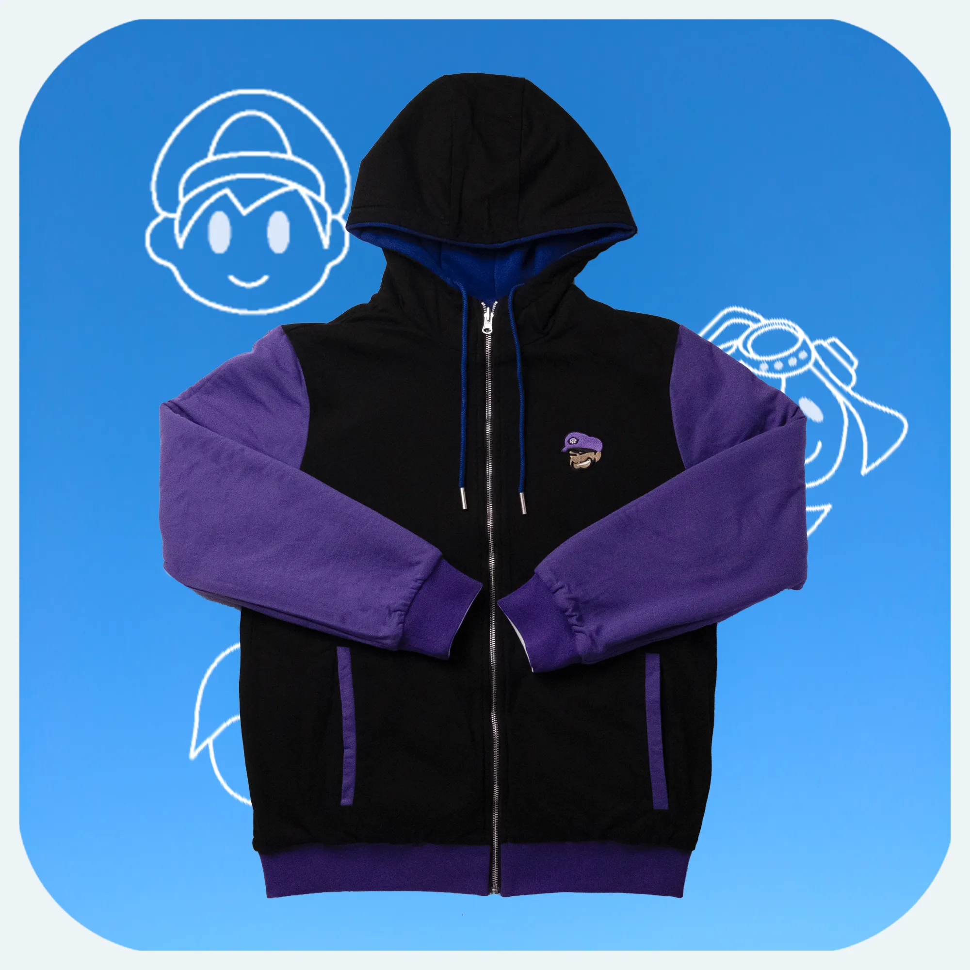 SMG4 - SMG3 Reversible Hoodie: Dual-Sided, Comfortable and Stylish Streetwear