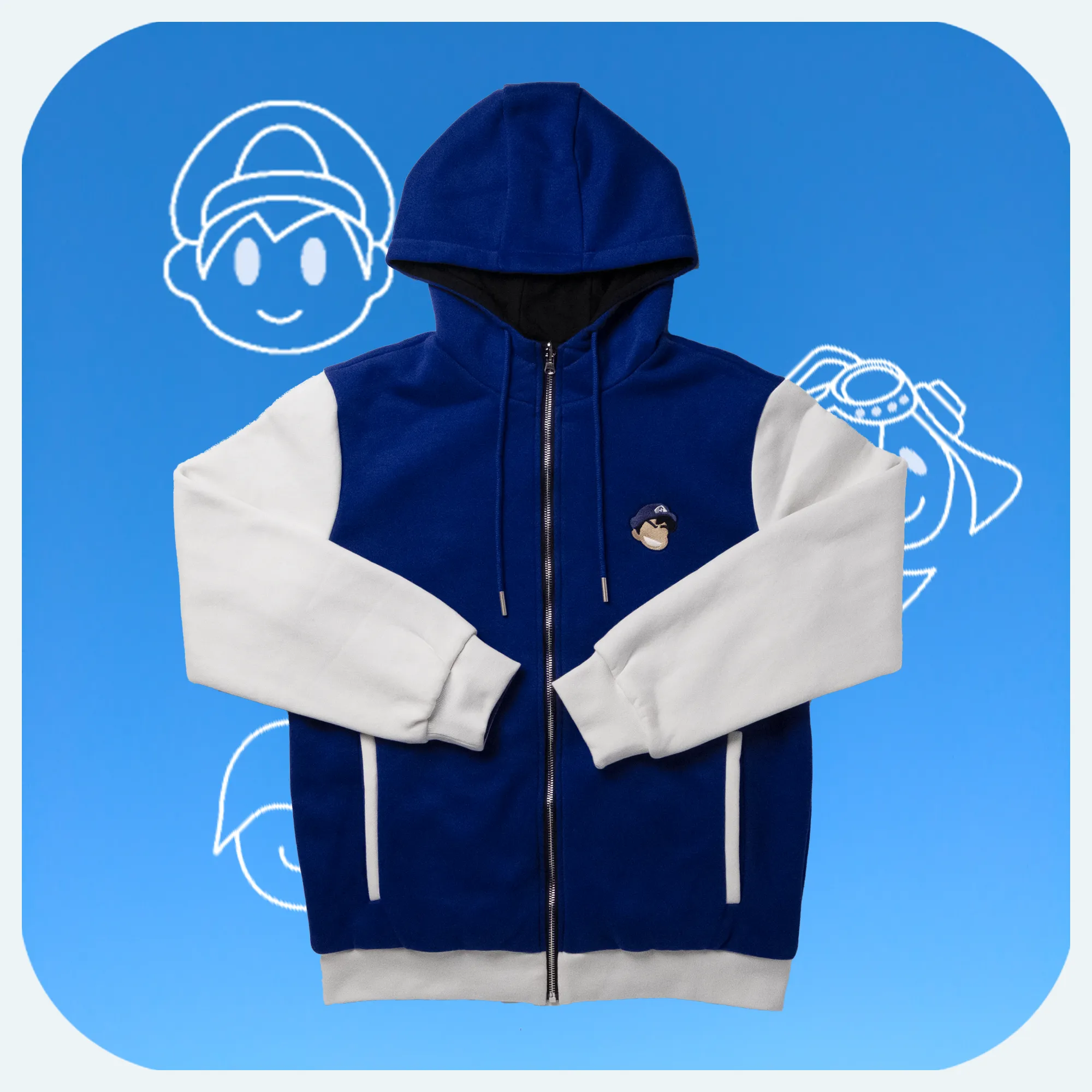 SMG4 - SMG3 Reversible Hoodie: Dual-Sided, Comfortable and Stylish Streetwear