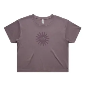 Sunflower [ Crop Top ] Faded Mauve