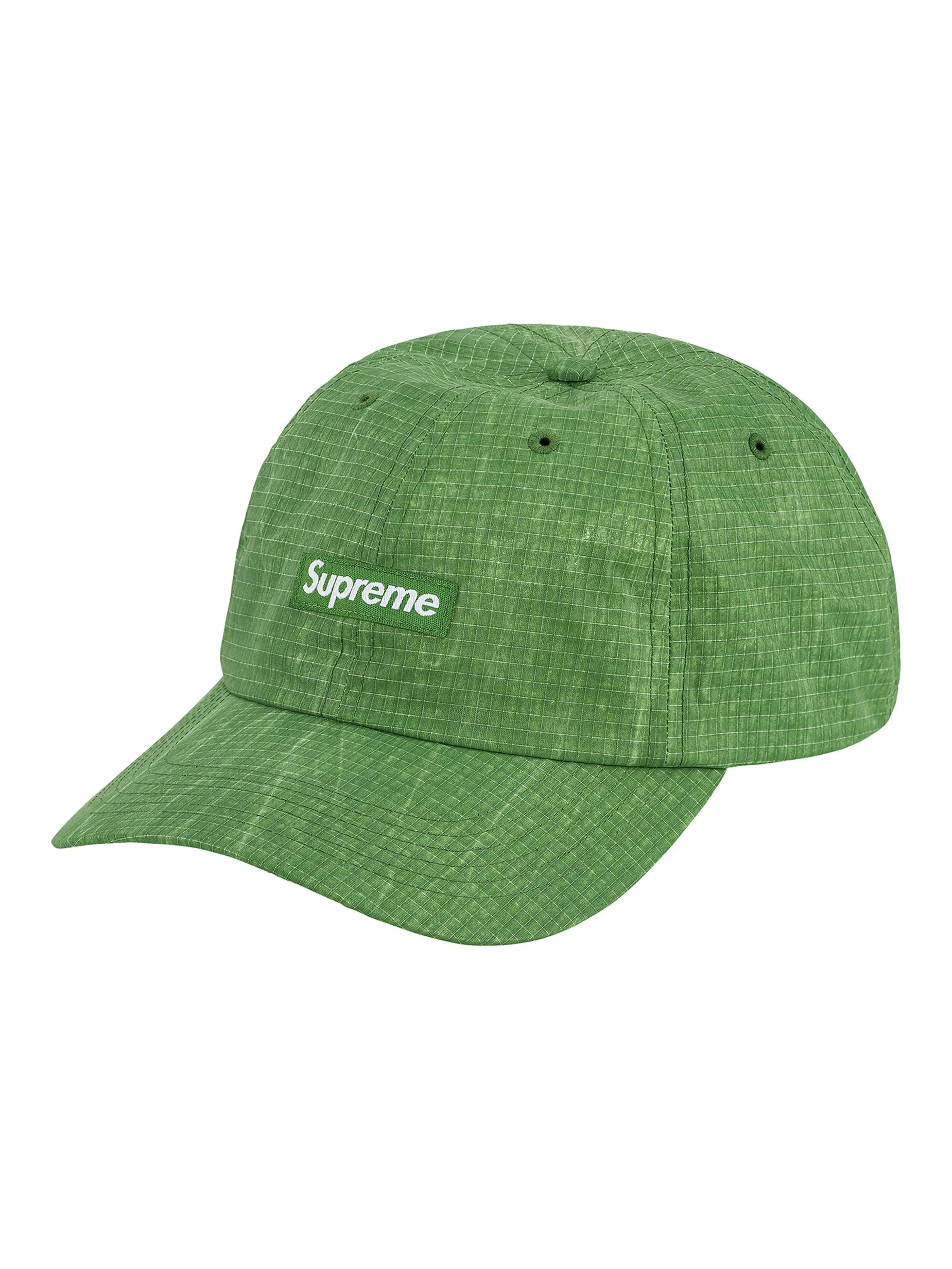 Supreme Faded Ripstop 6-Panel Green