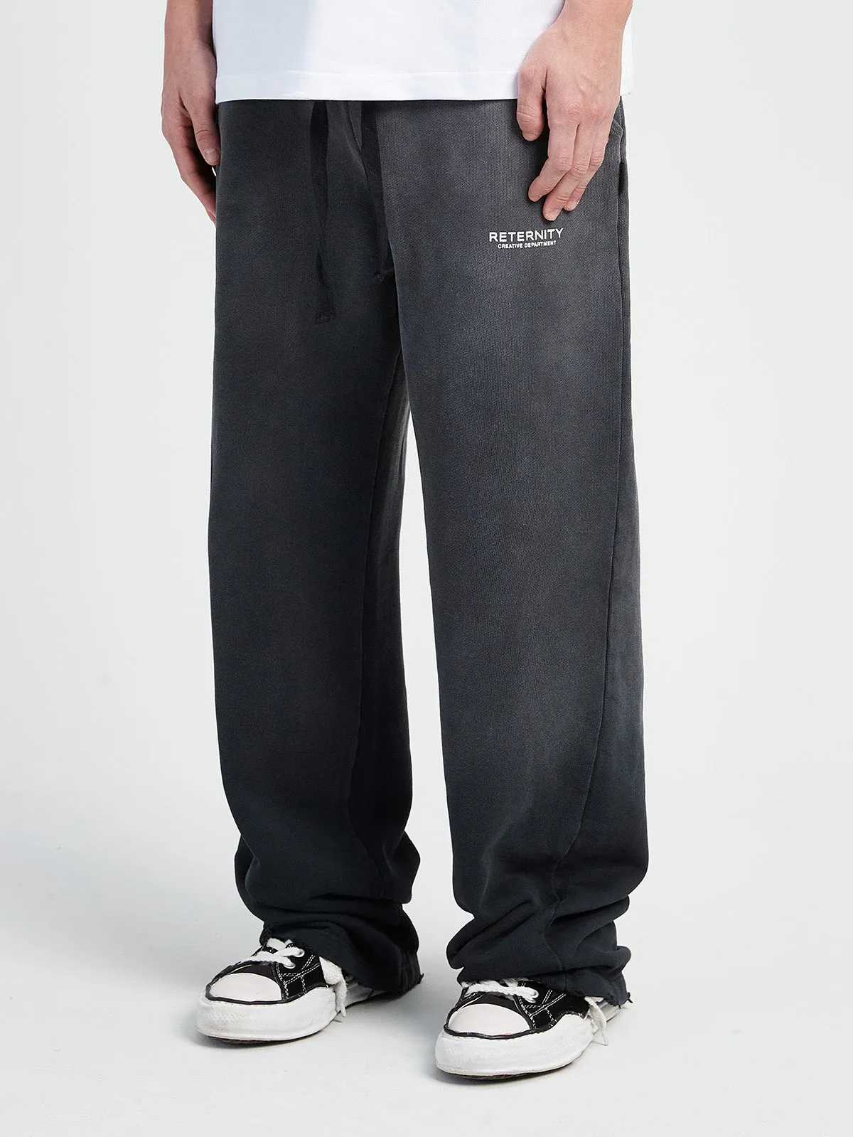 SWEATPANTS CREATIVE DEPT - FADED BLACK