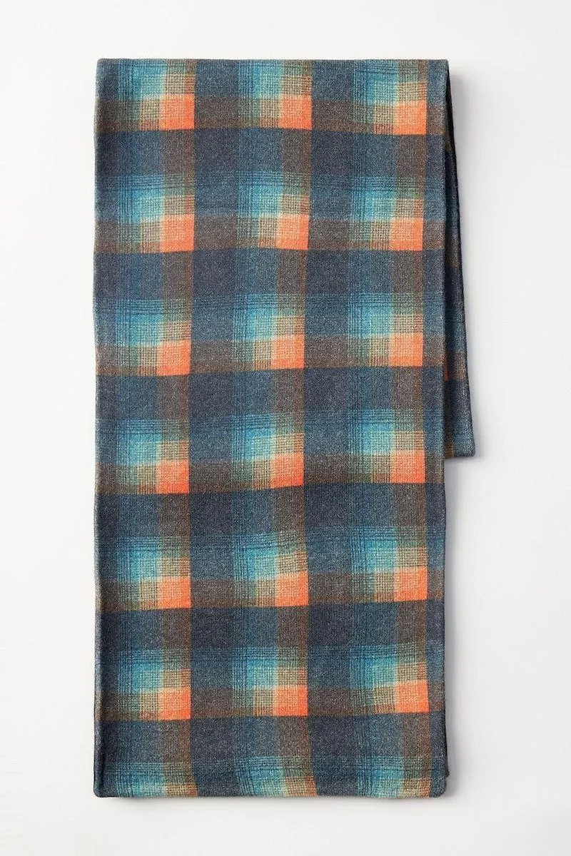 Tartan Plaid Scarf | Recycled Cashmere