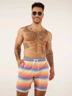 The Malibu Sunsets 7" (Faded Classic Swim Trunk)