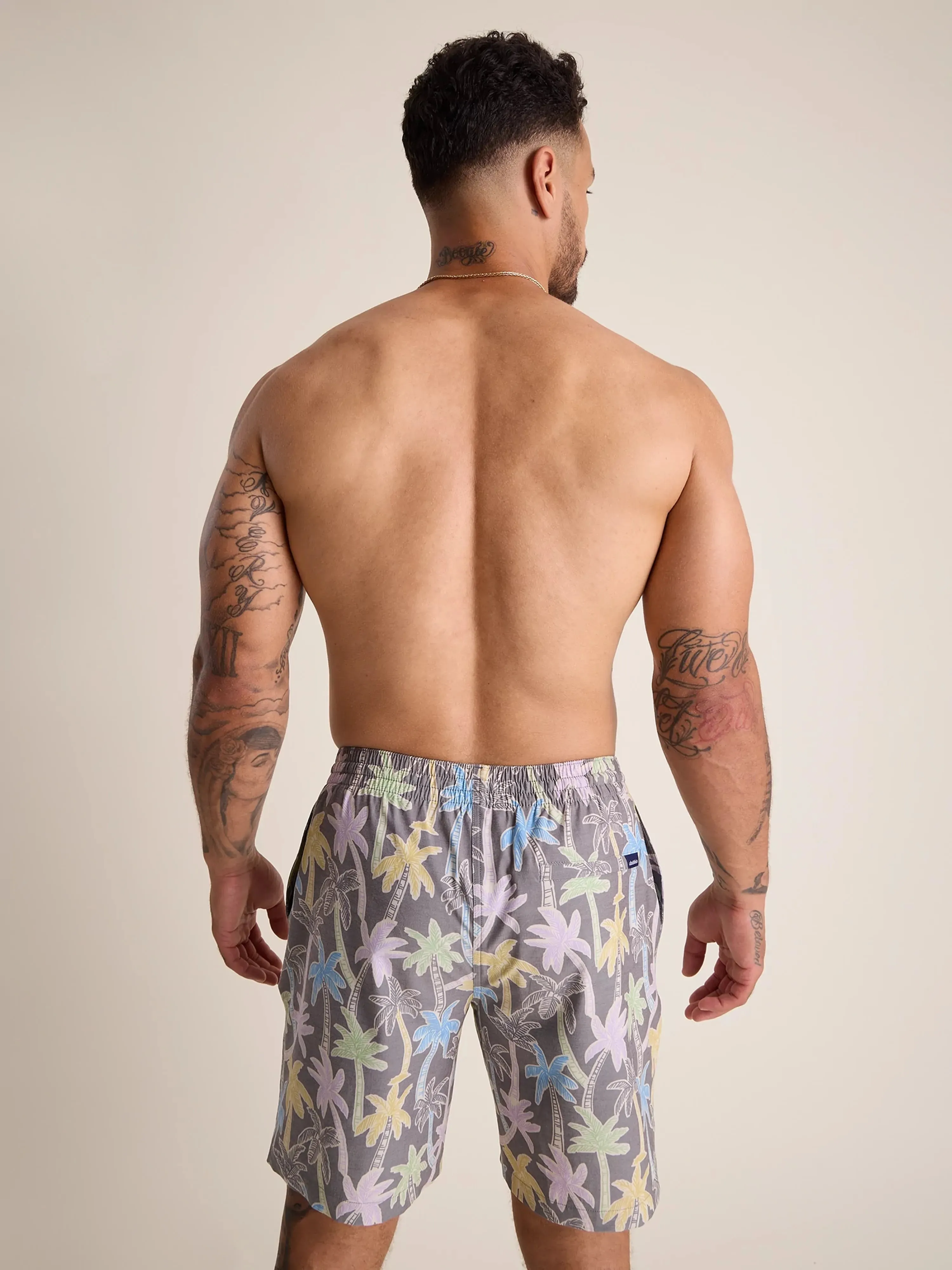 The Palm Fader 7" (Faded Classic Lined Swim Trunk)