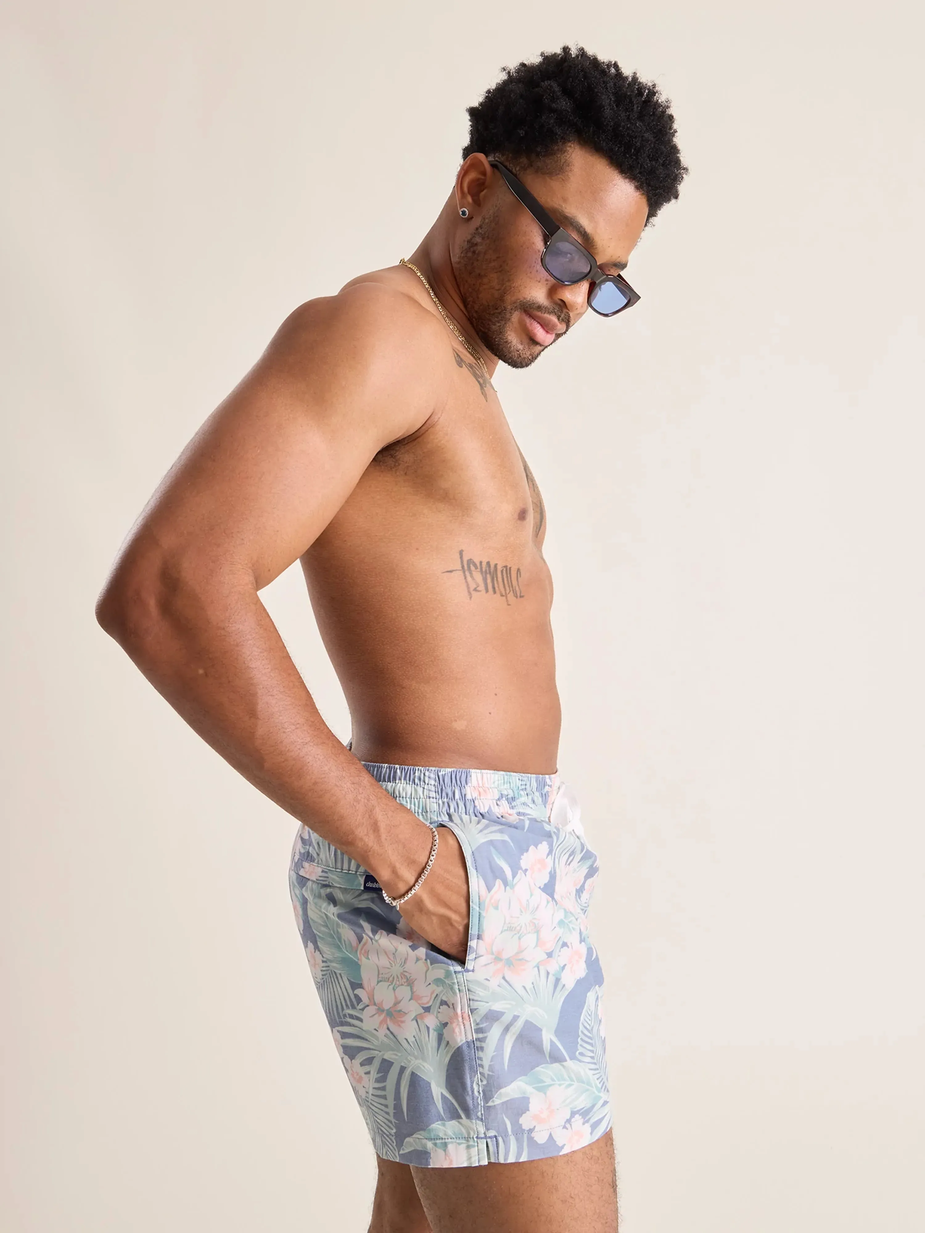 The Resort Wears 4" (Faded Classic Lined Swim Trunk)