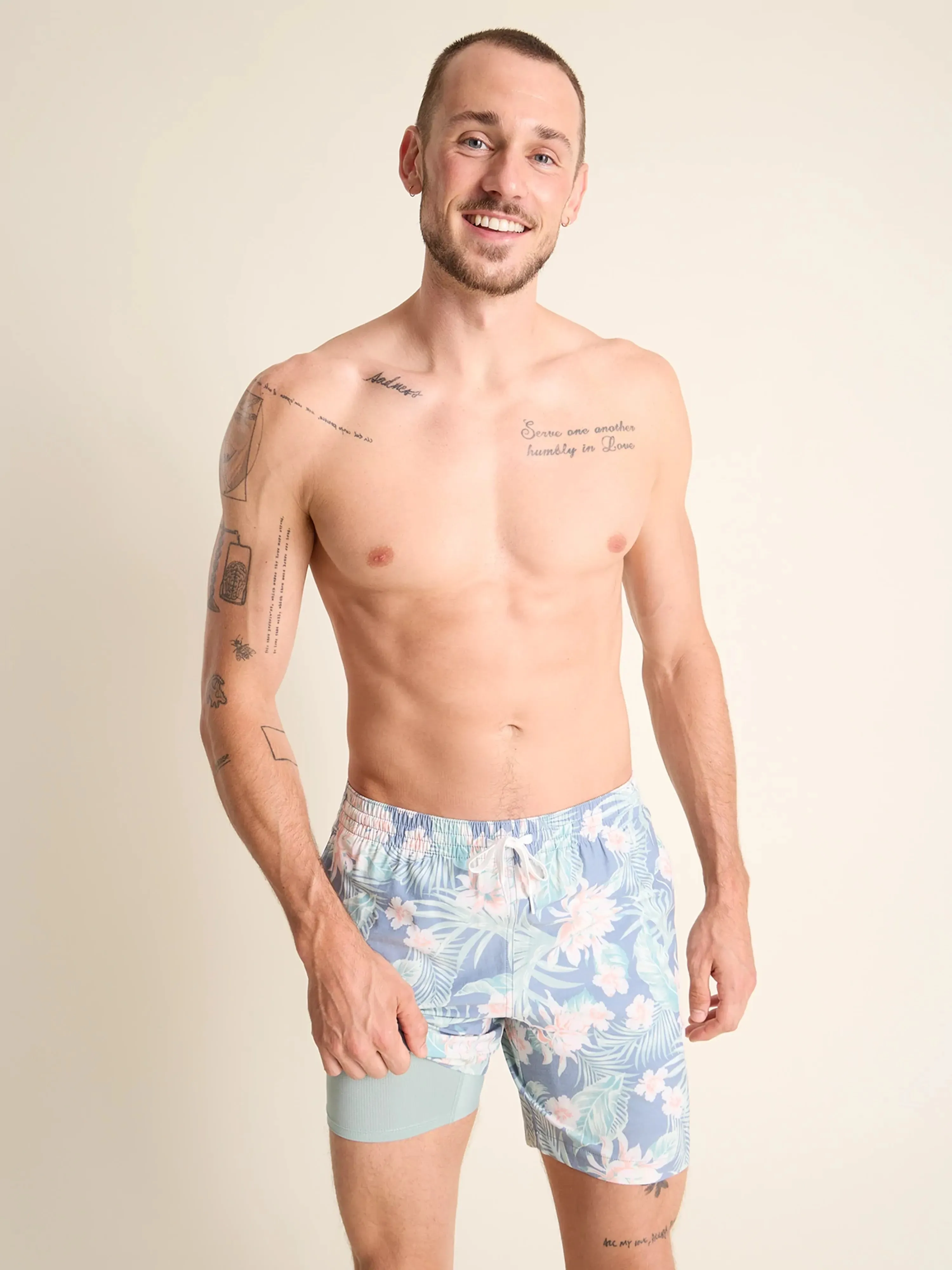 The Resort Wears 7" (Faded Classic Lined Swim Trunk)