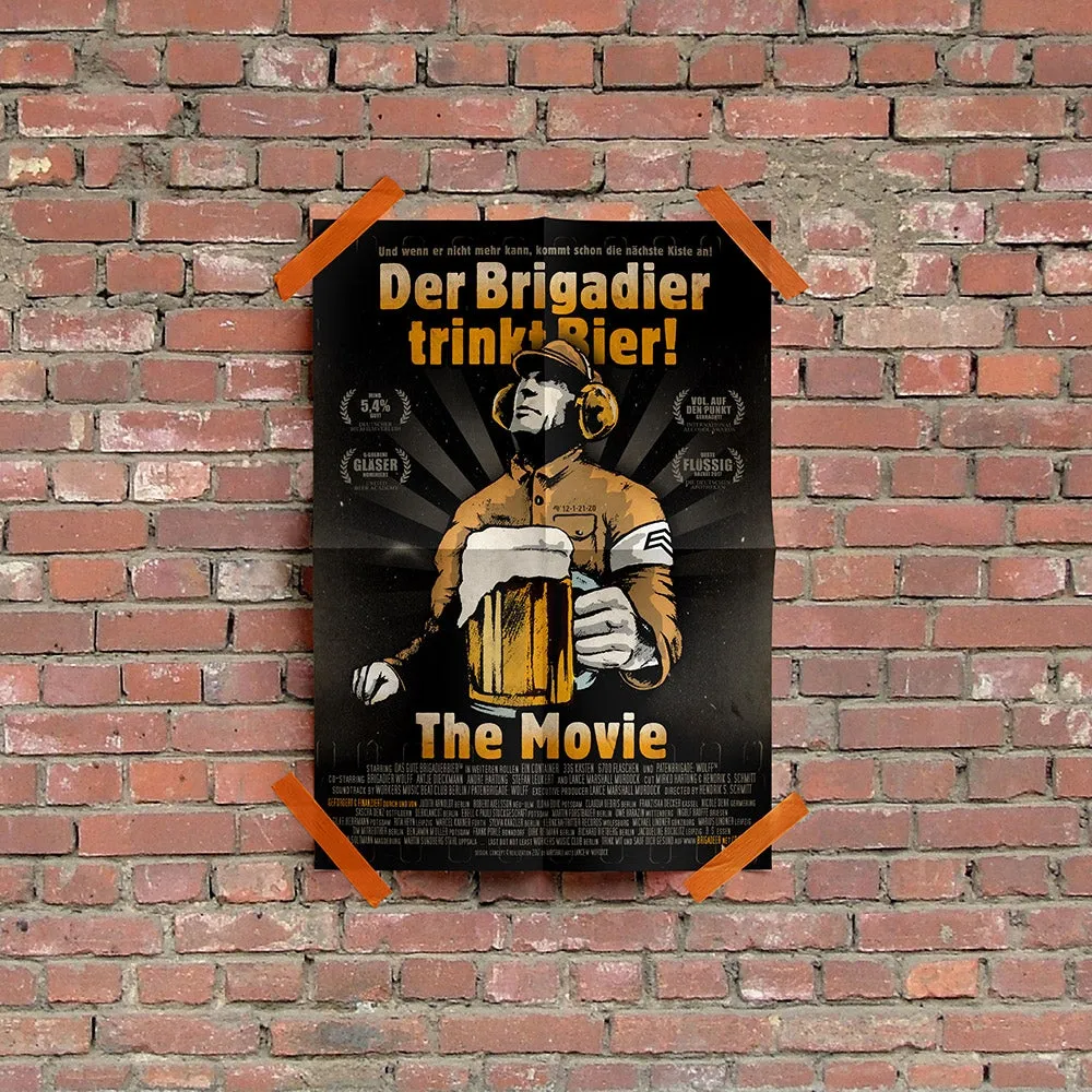 Wendeposter Reversible Poster Patenbrigade: Wolff