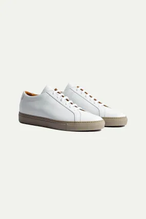 White Luxury Sneakers - Made In Italy